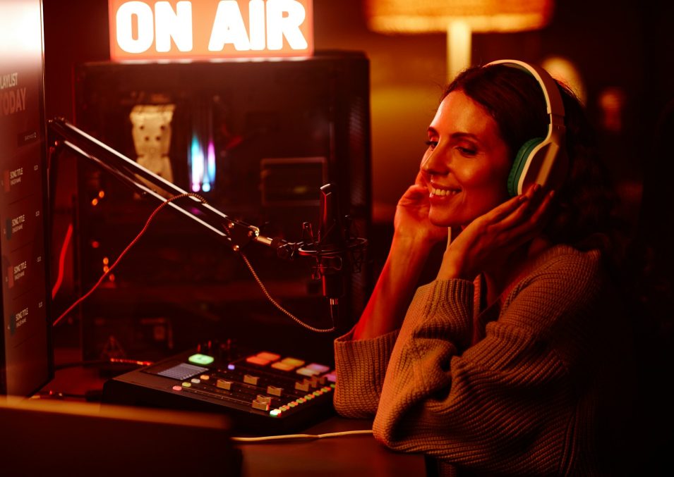 Turning On Favourite Music On Radio